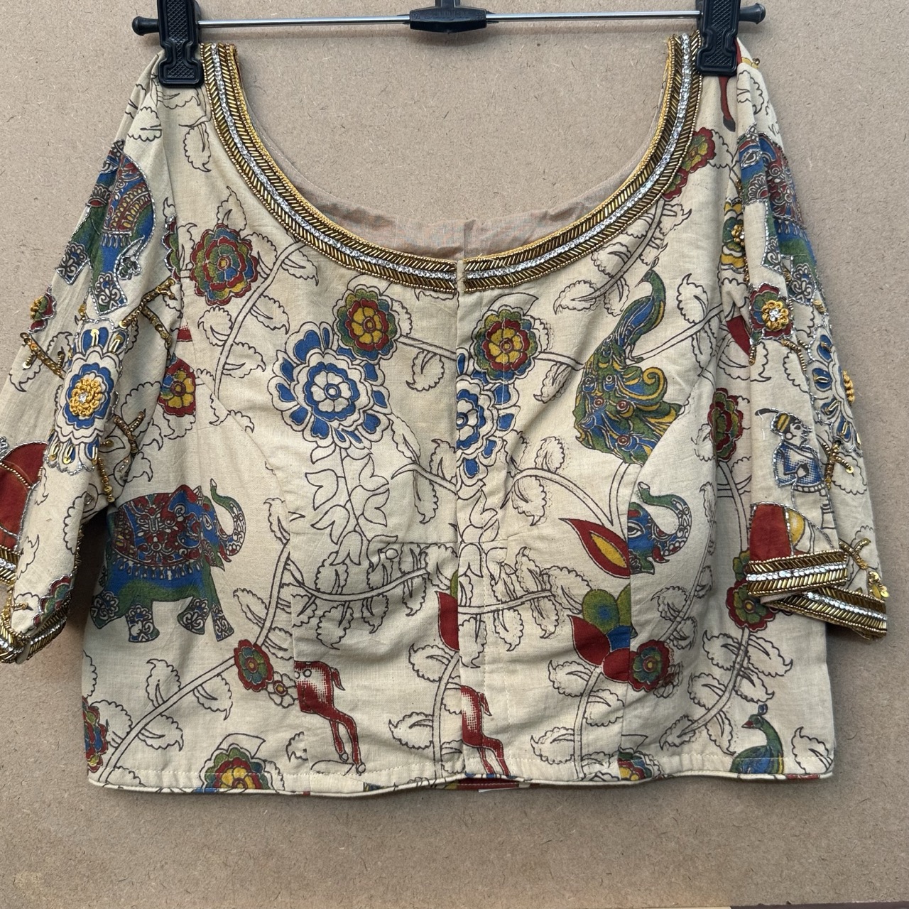 kalamri maggam highlight blouse