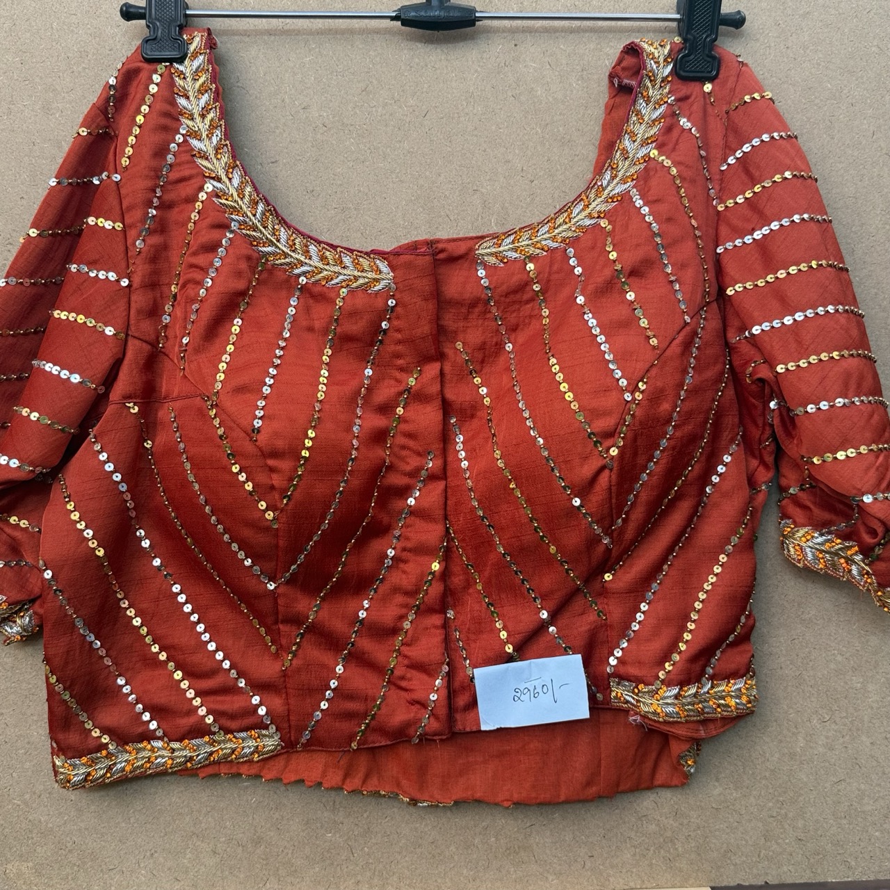 silk maggam work blouse