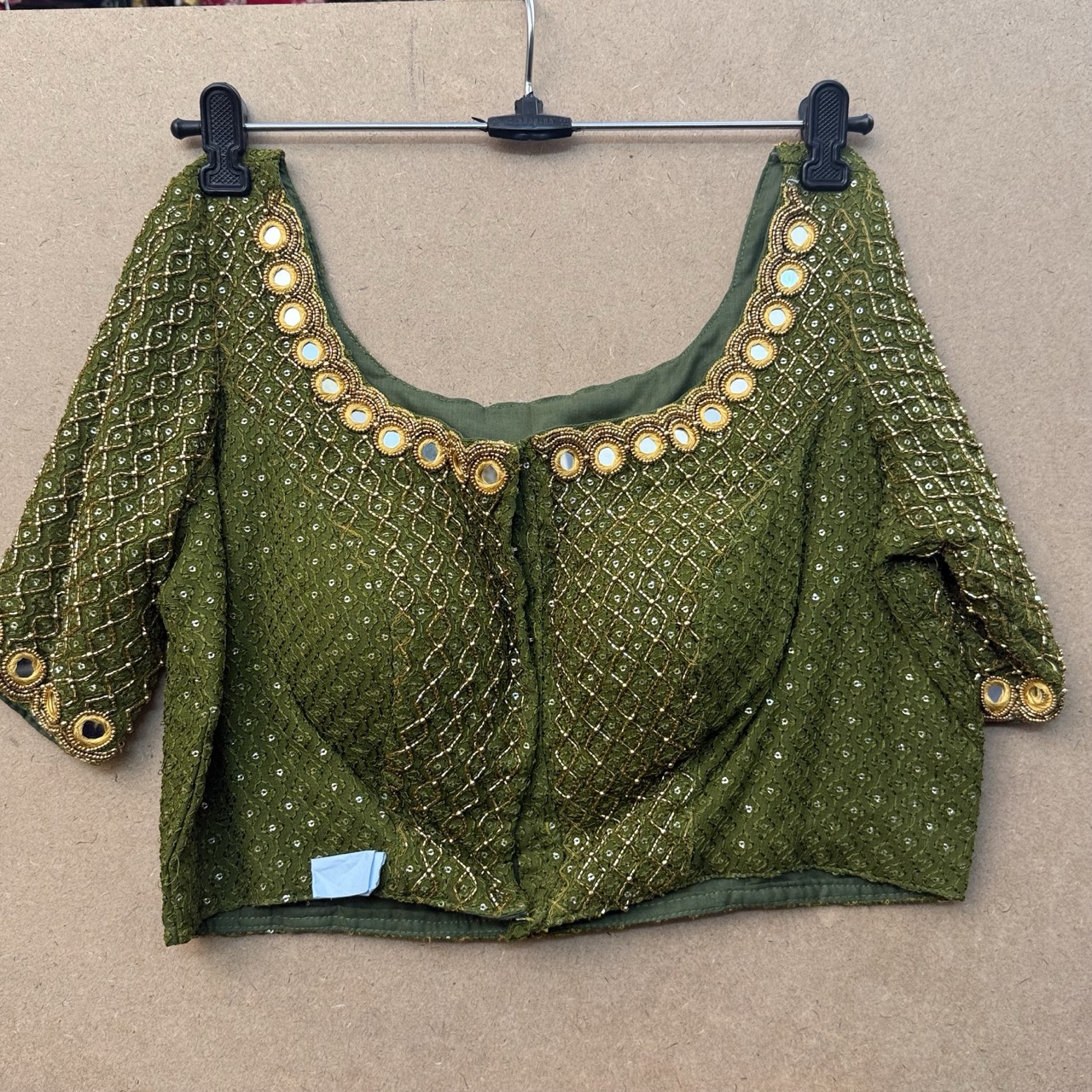 Georgette Maggham work blouse