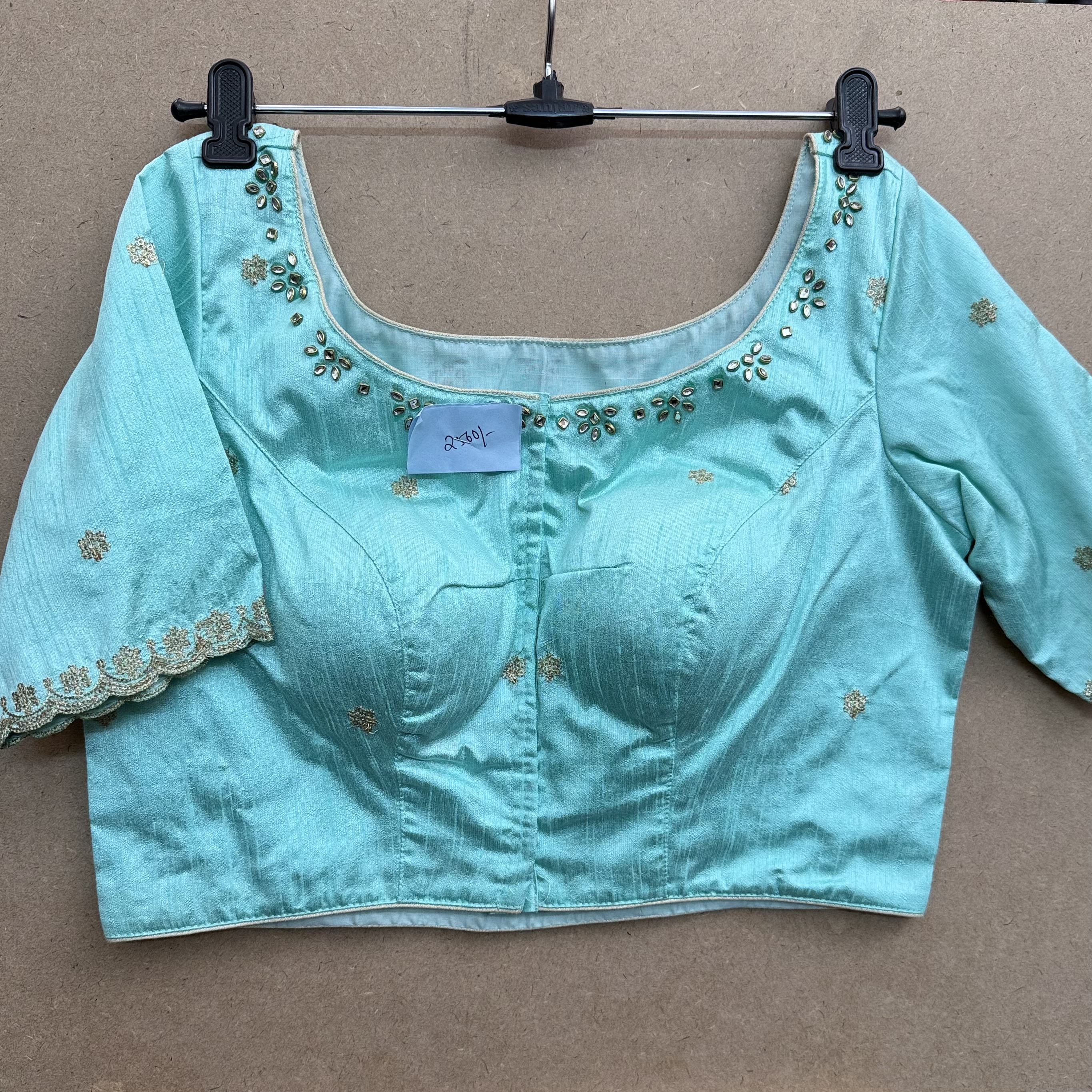 Semi silk Maggham blouse 