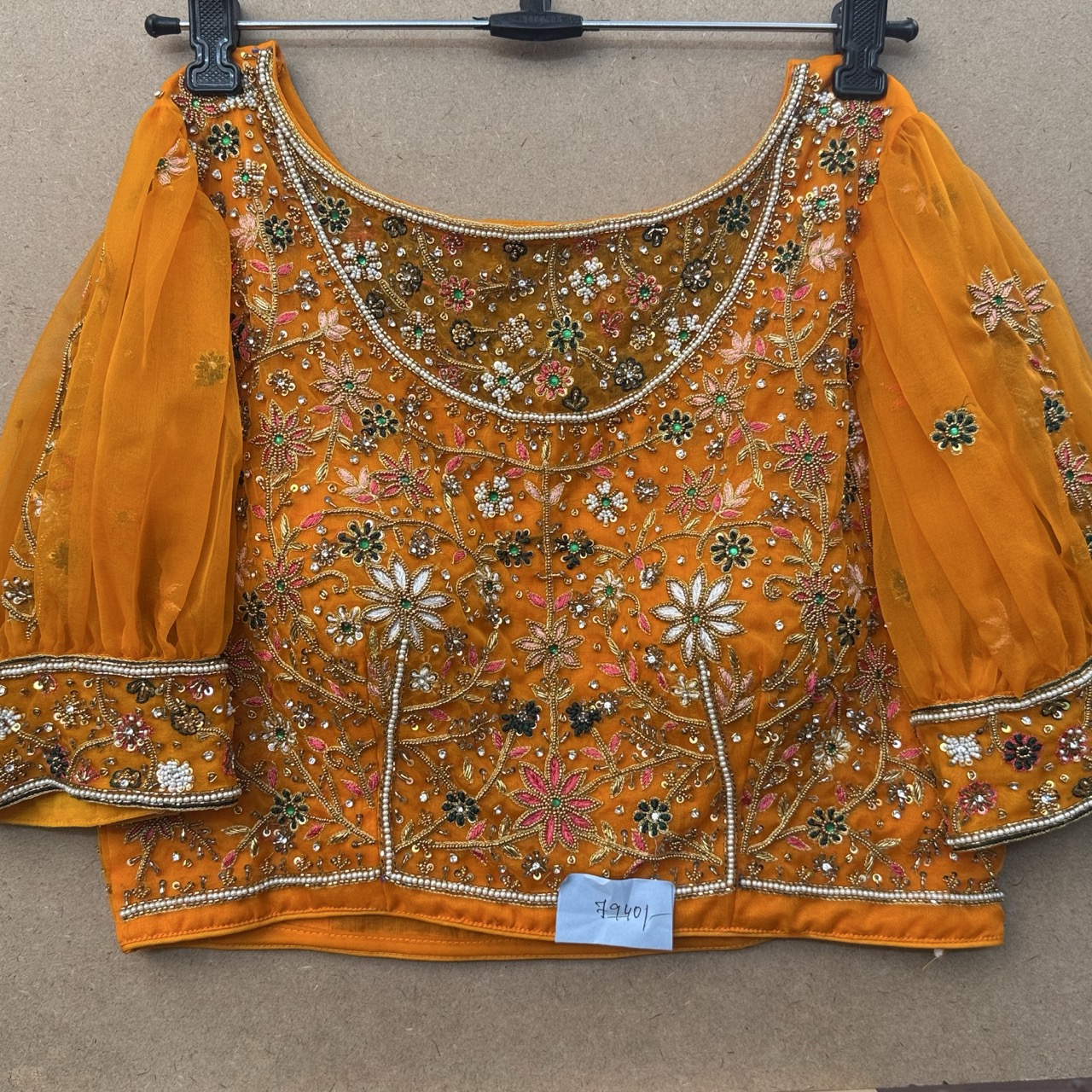 Kanakaambaram (Peach-Orange)