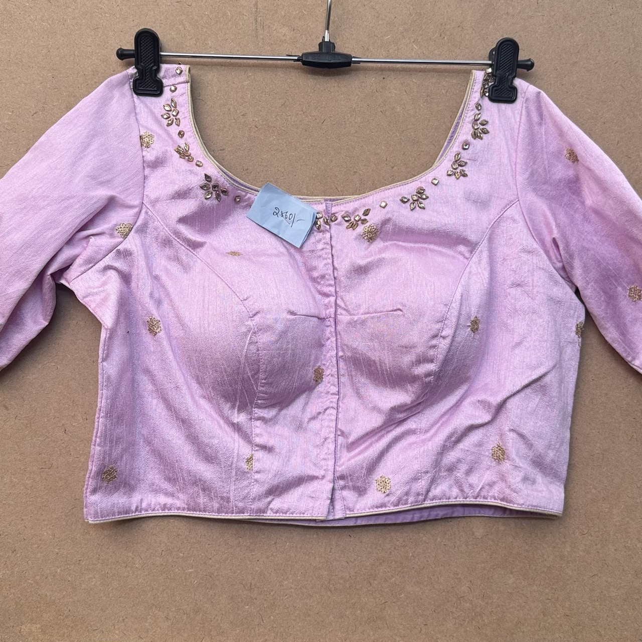 Silk maggam worjk blouse